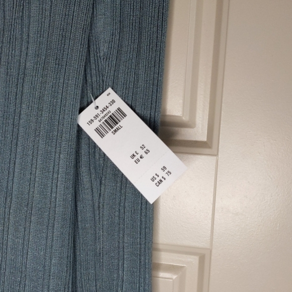 Crossback Ribbed Elevated Knit Mini Dress - Picture 2 of 2